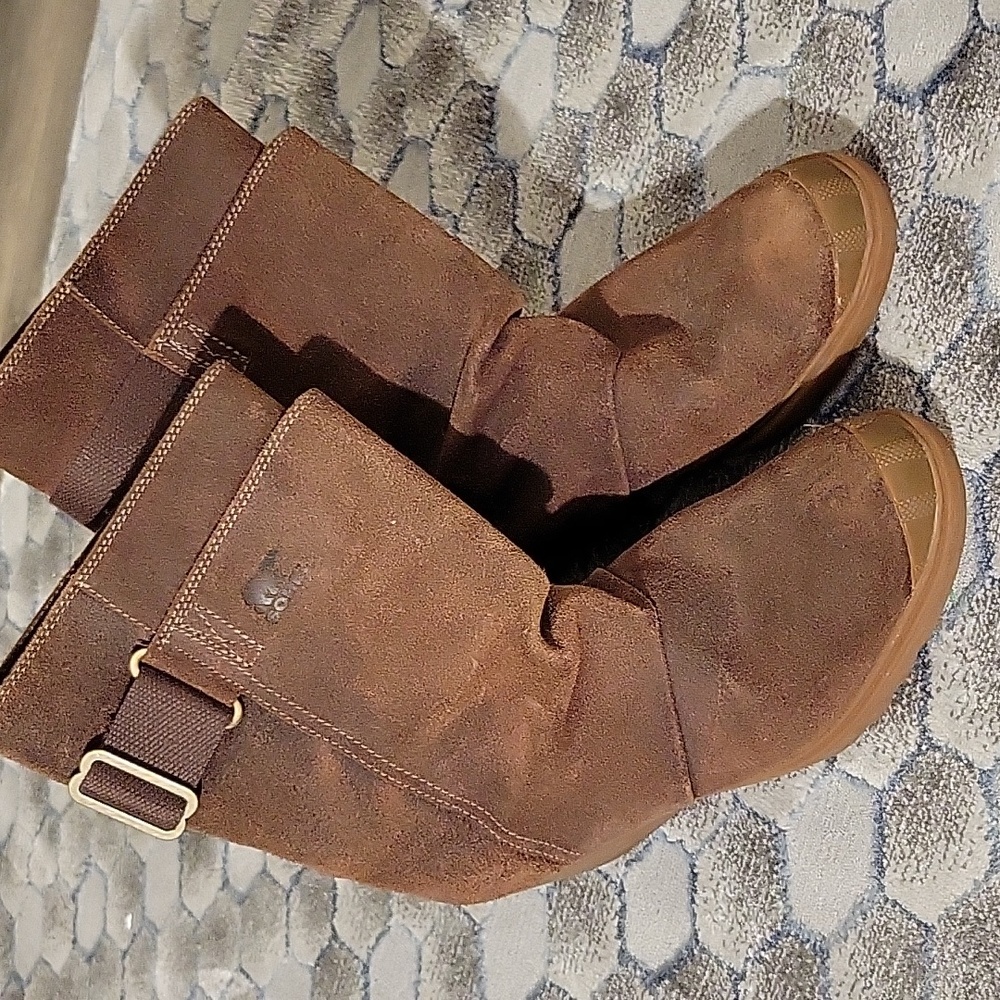 Sorel Brown Heeled Boots